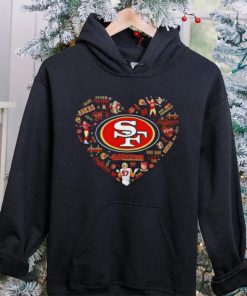 NFL San Francisco 49ers Heart I Love San Francisco 49ers Football hoodie, sweater, longsleeve, shirt v-neck, t-shirt