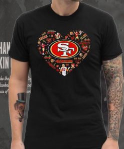 NFL San Francisco 49ers Heart I Love San Francisco 49ers Football hoodie, sweater, longsleeve, shirt v-neck, t-shirt