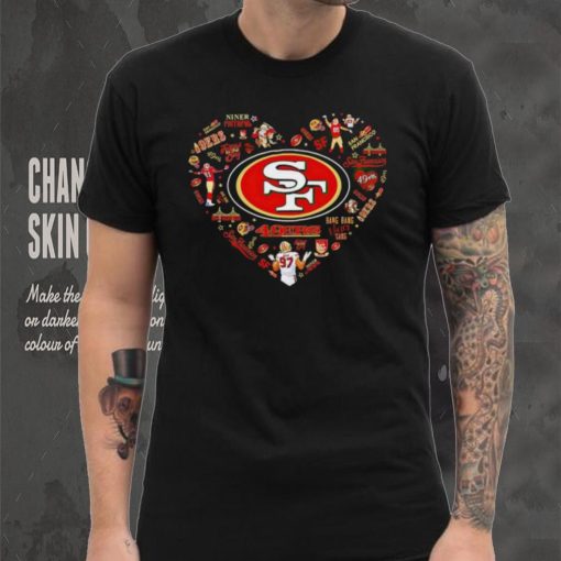 NFL San Francisco 49ers Heart I Love San Francisco 49ers Football hoodie, sweater, longsleeve, shirt v-neck, t-shirt