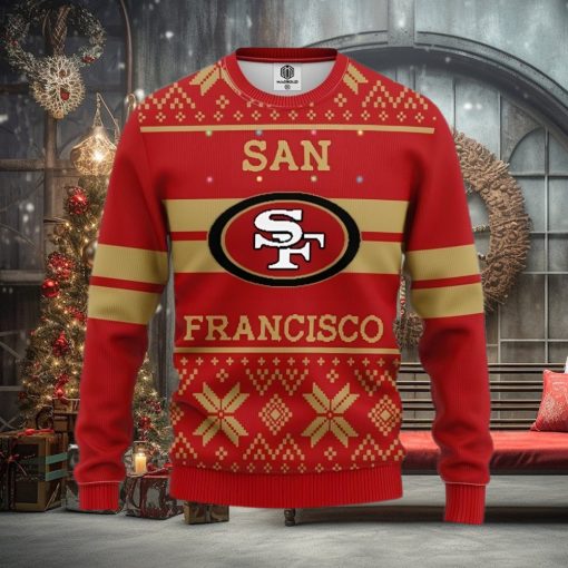 NFL San Francisco 49ers New Season Season Ugly Christmas 3D Sweater