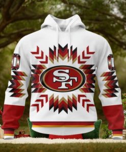 NFL San Francisco 49ers Special Design With Native Pattern Hoodie