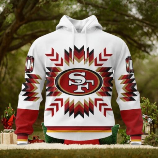 NFL San Francisco 49ers Special Design With Native Pattern Hoodie