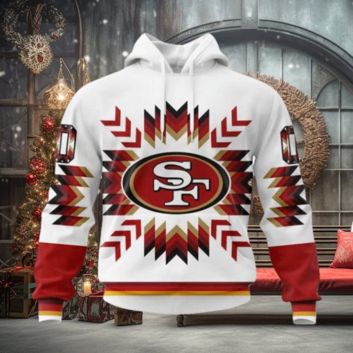 NFL San Francisco 49ers Special Design With Native Pattern Hoodie