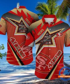 NFL San Francisco 49ers Special Football Team Star Hawaiian Shirts