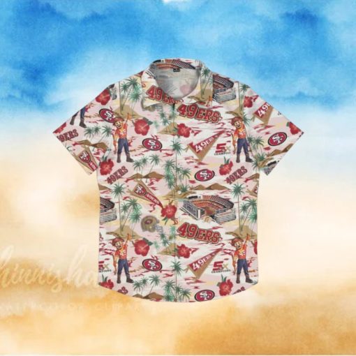 NFL San Francisco 49ers Stadium Tropical Hawaiian Shirt