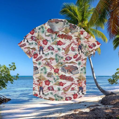 NFL San Francisco 49ers Stadium Tropical Hawaiian Shirt