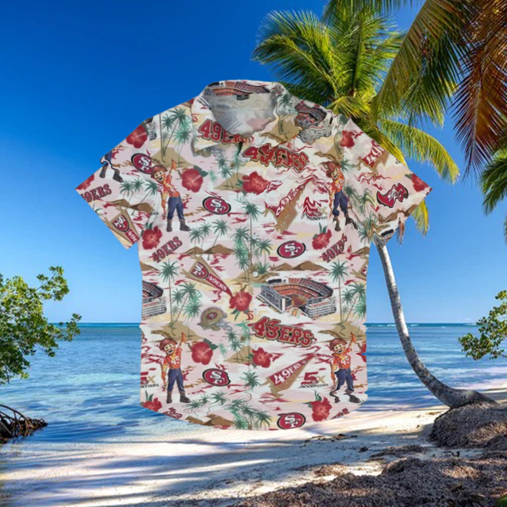 NFL San Francisco 49ers Stadium Tropical Hawaiian Shirt NFL San Francisco 49ers Stadium Tropical Hawaiian Shirt