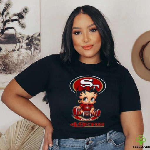 NFL San Francisco 49ers T Shirt Betty Boop Football Thoodie, sweater, longsleeve, shirt v-neck, t-shirt