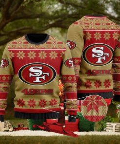 NFL San Francisco 49ers Ugly Christmas 3D Sweater Hibernation