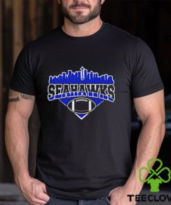 NFL Seahawks Football Skyline Football Team shirt mens t shirt