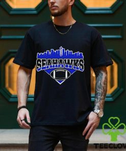 NFL Seahawks Football Skyline Football Team shirt mens t shirt