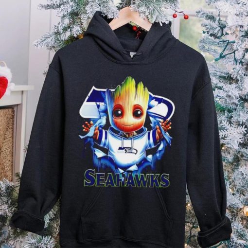 NFL Seattle Seahawks Baby Groot hoodie, sweater, longsleeve, shirt v-neck, t-shirt