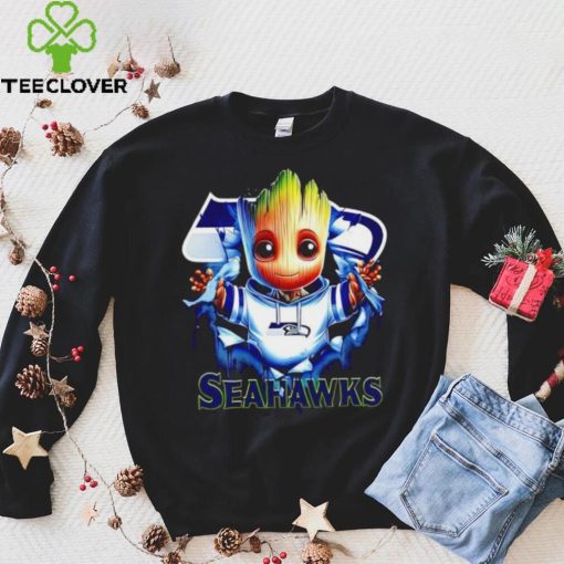 NFL Seattle Seahawks Baby Groot hoodie, sweater, longsleeve, shirt v-neck, t-shirt