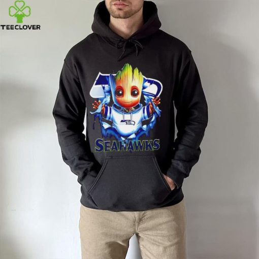 NFL Seattle Seahawks Baby Groot hoodie, sweater, longsleeve, shirt v-neck, t-shirt