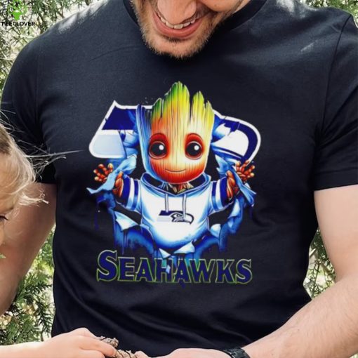 NFL Seattle Seahawks Baby Groot hoodie, sweater, longsleeve, shirt v-neck, t-shirt