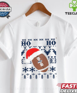 NFL Seattle Seahawks Football Santa Claus Hohoho Christmas Pattern shirt