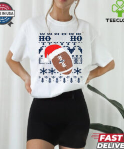 NFL Seattle Seahawks Football Santa Claus Hohoho Christmas Pattern shirt