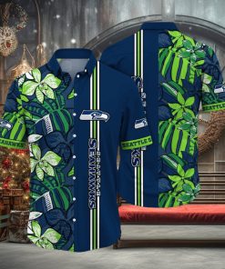 NFL Seattle Seahawks Hawaii Shirt Flower Chic Aloha Fashion