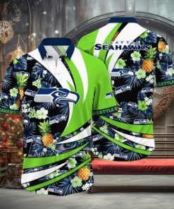 NFL Seattle Seahawks Hawaii Shirt Flower Classic Hawaiian Prints