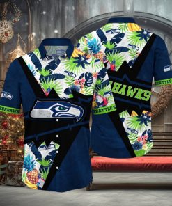 NFL Seattle Seahawks Hawaii Shirt Flower Island Inspired Apparel