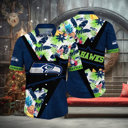 NFL Seattle Seahawks Hawaii Shirt Flower Island Inspired Apparel