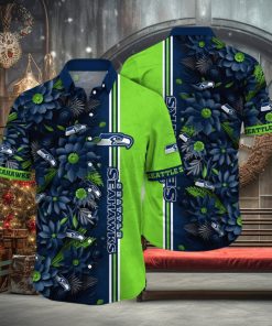 NFL Seattle Seahawks Hawaii Shirt Flower Tropical Vibes In Shirts