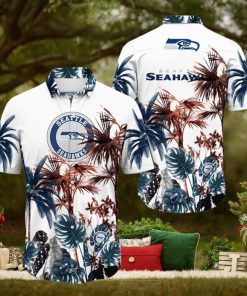 NFL Seattle Seahawks Hawaii Shirt Palm Tree Aloha Shirt For Fans