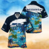 NFL Philadelphia Eagles Palm Tree Hot Summer Hawaiian Shirt Gifts Sport Fans