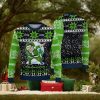 NFL Seattle Seahawks Santa Claus Ho Ho Ho Show Team Spirit Ugly Christmas Wool Knitted Swea