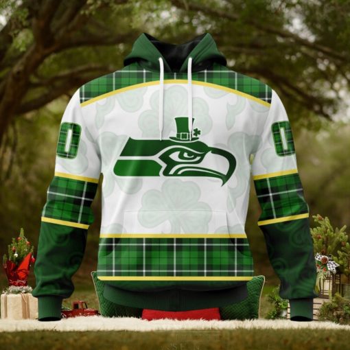 NFL Seattle Seahawks Special Design For St. Patrick Day Hoodie