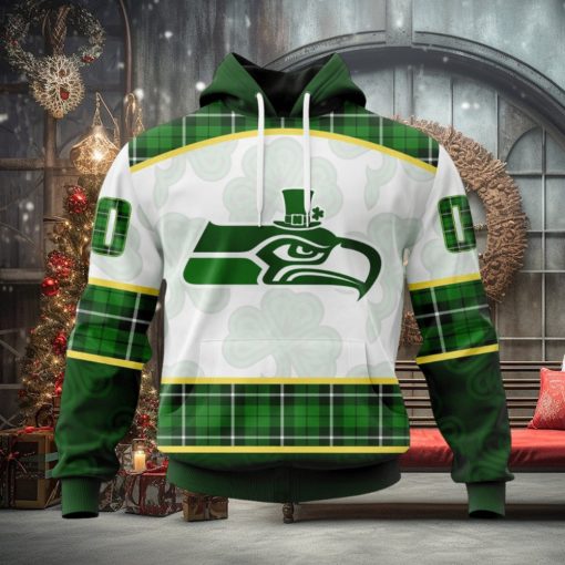 NFL Seattle Seahawks Special Design For St. Patrick Day Hoodie