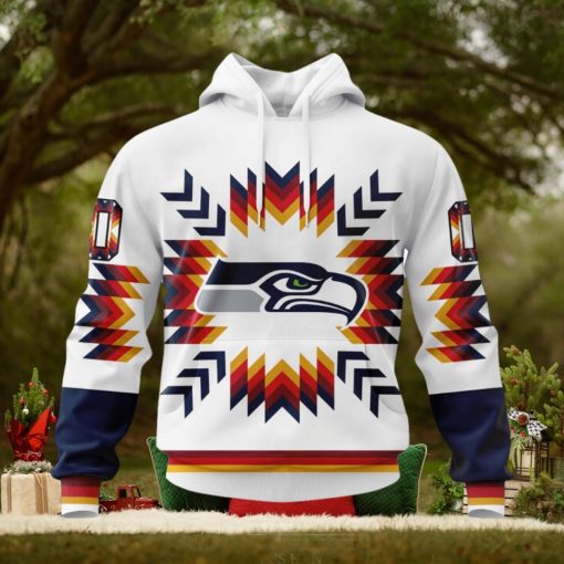 NFL Seattle Seahawks Special Design With Native Pattern Hoodie