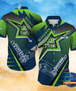 NFL Seattle Seahawks Special Football Team Star Hawaiian Shirts