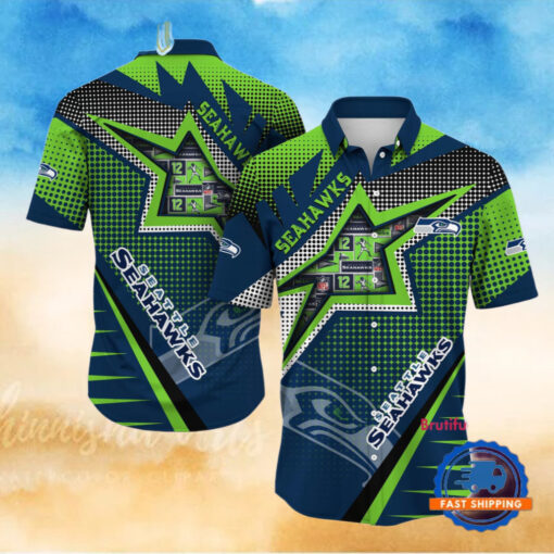 NFL Seattle Seahawks Special Football Team Star Hawaiian Shirts