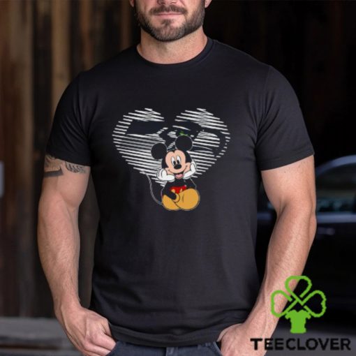 NFL Seattle Seahawks The Heart Mickey Mouse Disney Football T Shirt