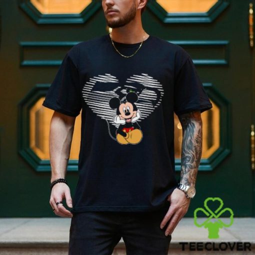 NFL Seattle Seahawks The Heart Mickey Mouse Disney Football T Shirt