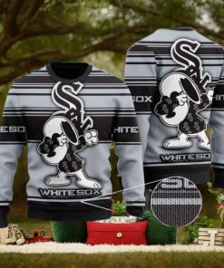 NFL Snoopy Wearing a Chicago White Sox Ugly Christmas Jumper
