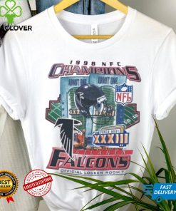 NFL Sport Football Funny White Vintage Atlanta Falcons T Shirt