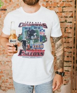 NFL Sport Football Funny White Vintage Atlanta Falcons T Shirt