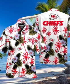 NFL Summer Hawaiian Shirt, NFL Kansas City Chiefs Hawaiian Shirt