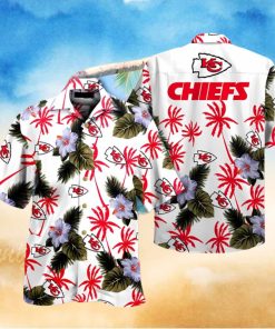 NFL Summer Hawaiian Shirt, NFL Kansas City Chiefs Hawaiian Shirt
