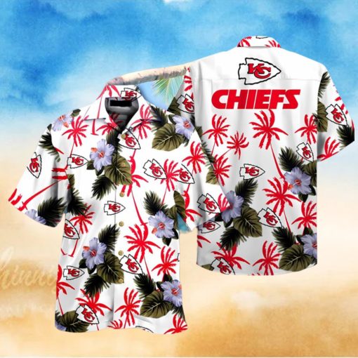 NFL Summer Hawaiian Shirt, NFL Kansas City Chiefs Hawaiian Shirt