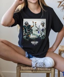 NFL Sunday Night Football Philadelphia Eagles Vs Dallas Cowboys Classic T Shirt