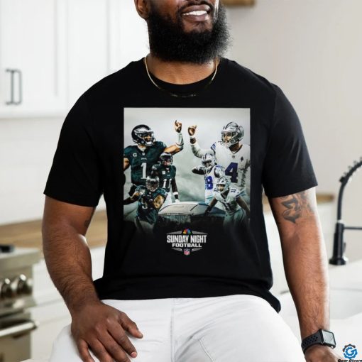 NFL Sunday Night Football Philadelphia Eagles Vs Dallas Cowboys Classic T Shirt