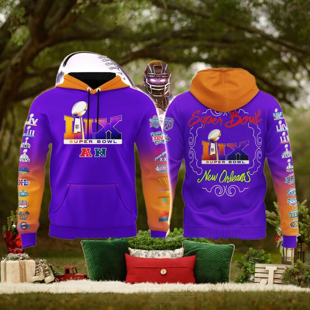 NFL Super Bowl LIX 2025 Limited Edition Hoodie NFL Super Bowl LIX 2025 Limited Edition Hoodie