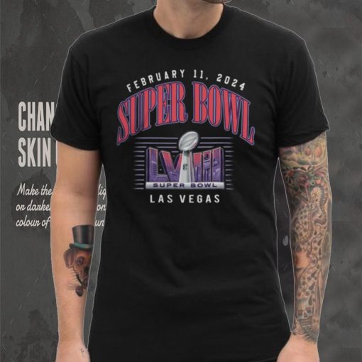 NFL Super Bowl LVIII Doubleheader Logo Shirt