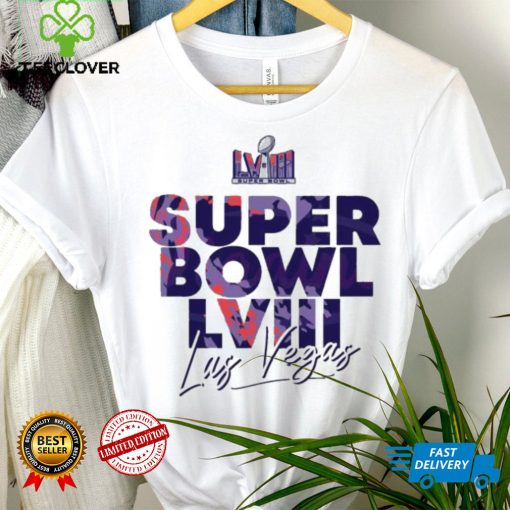 NFL Super Bowl LVIII Las Vegas 2024 Logo Shirt