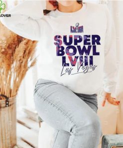 NFL Super Bowl LVIII Las Vegas 2024 Logo Shirt