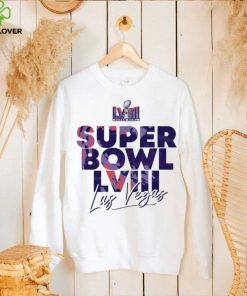 NFL Super Bowl LVIII Las Vegas 2024 Logo Shirt