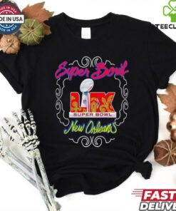 NFL Super Bowl Lix New Orleans 2025 Trophy shirt